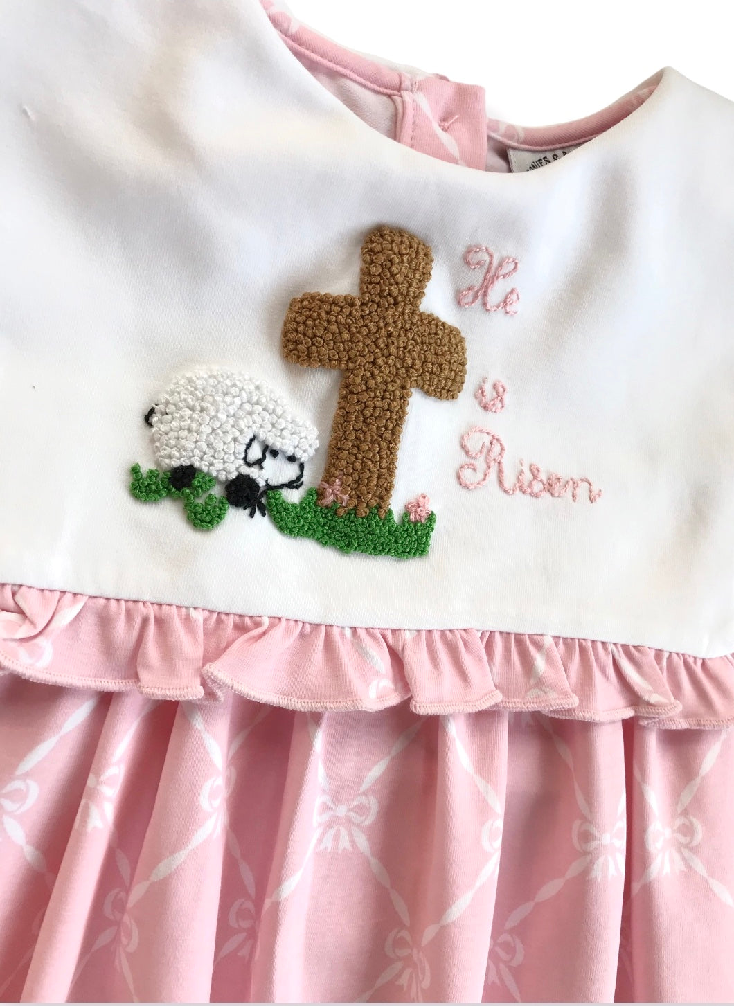 He is Risen Girl Bubble