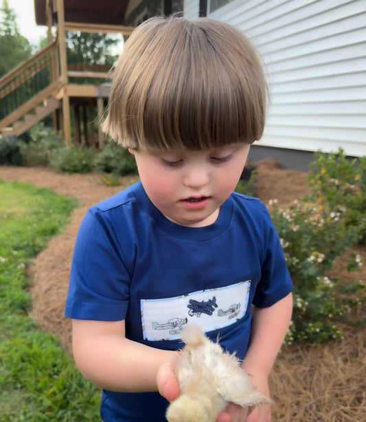 Let's Fly Away Shorts Set