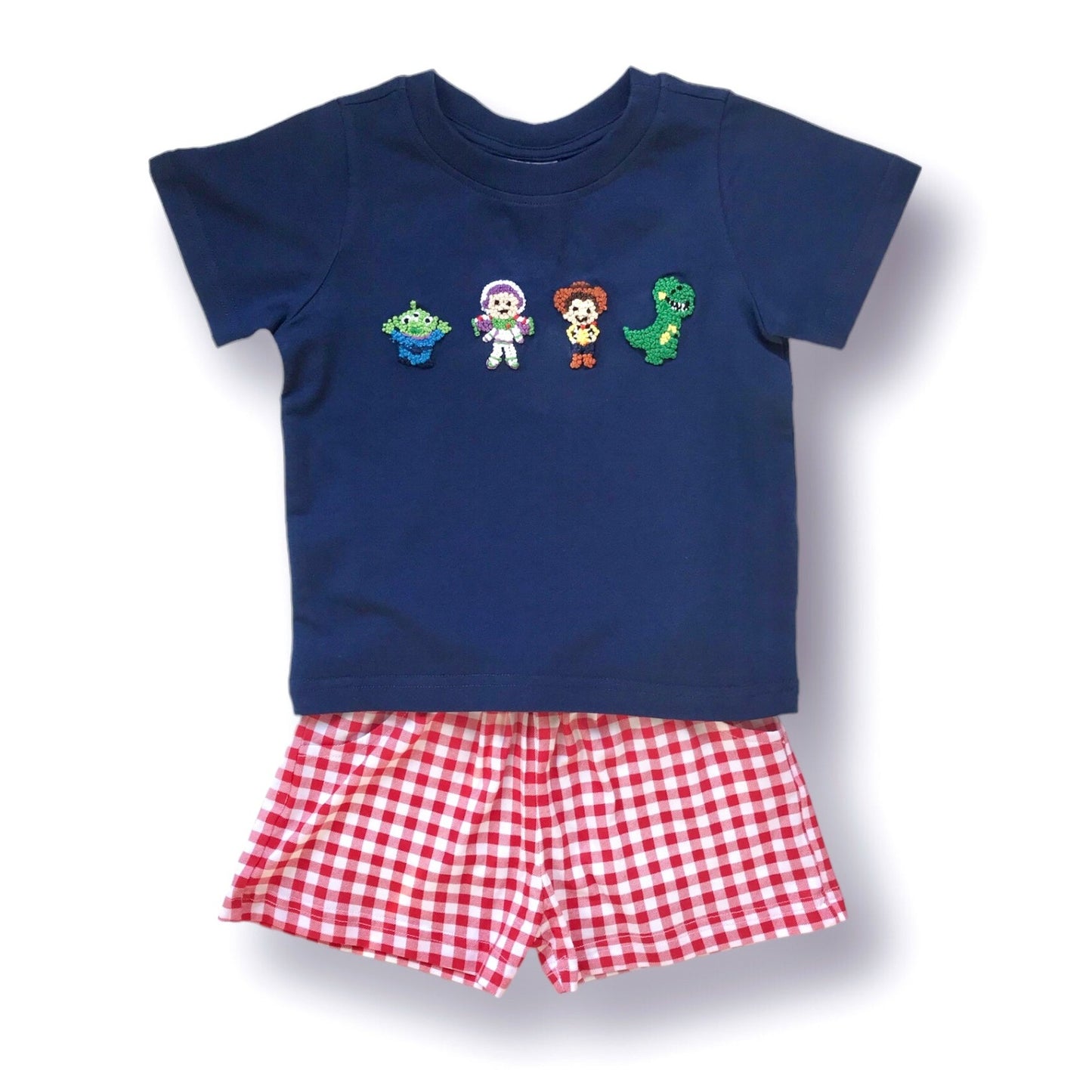 Toy Pals French Knot Shorts Set