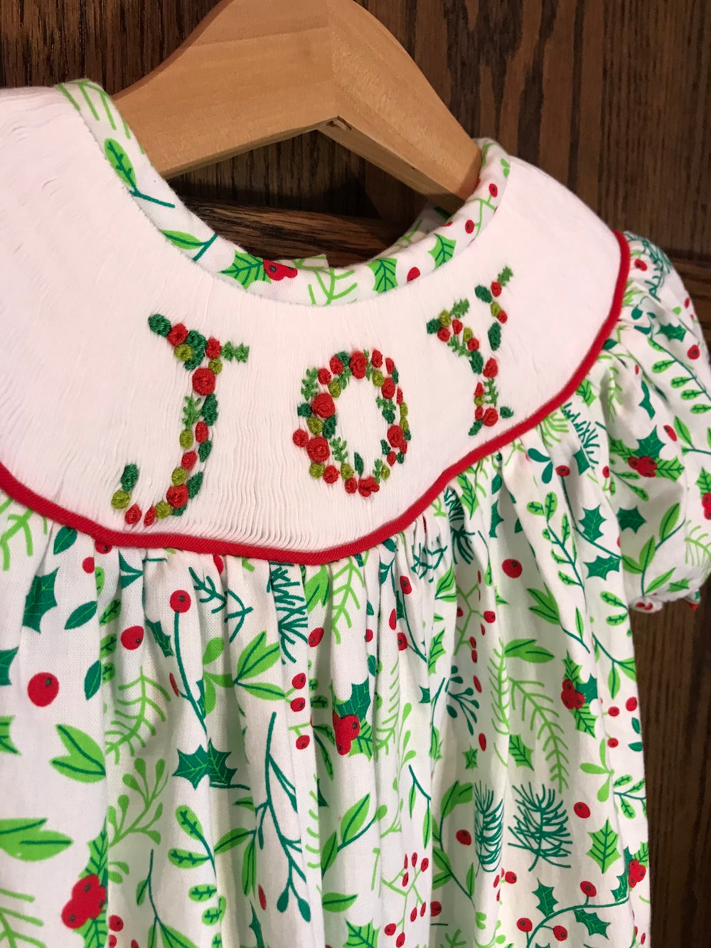 Joy to the World Christmas Floral Bishop