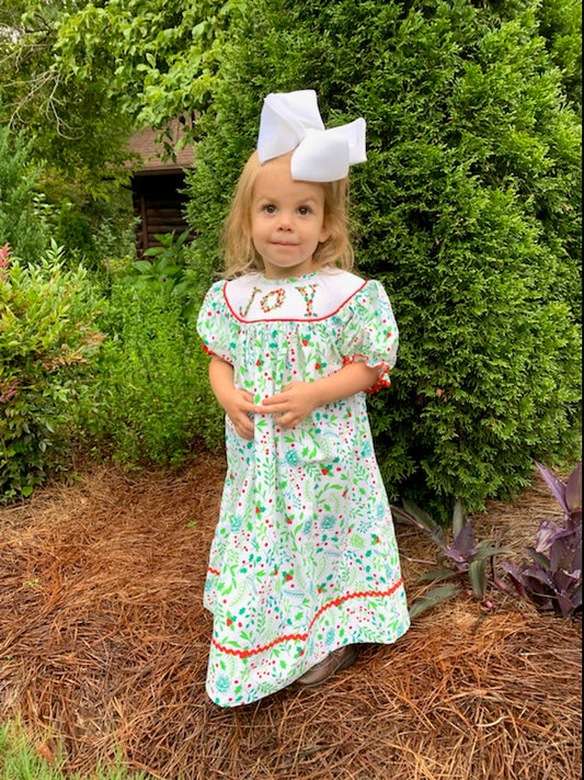 Joy to the World Christmas Floral Bishop