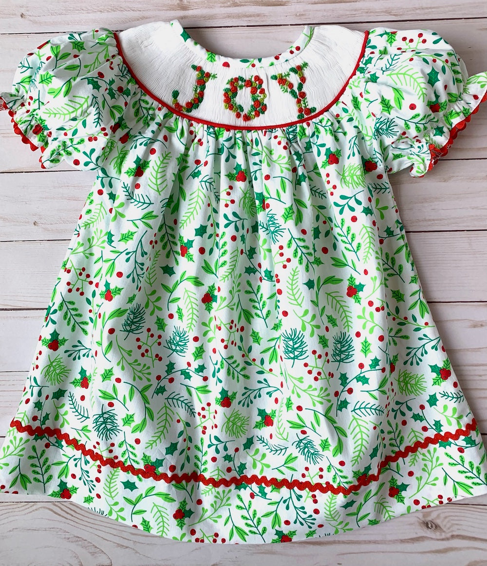 Joy to the World Christmas Floral Bishop