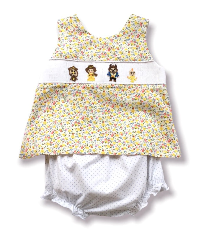 Enchanting Princess Floral Bloomer Set