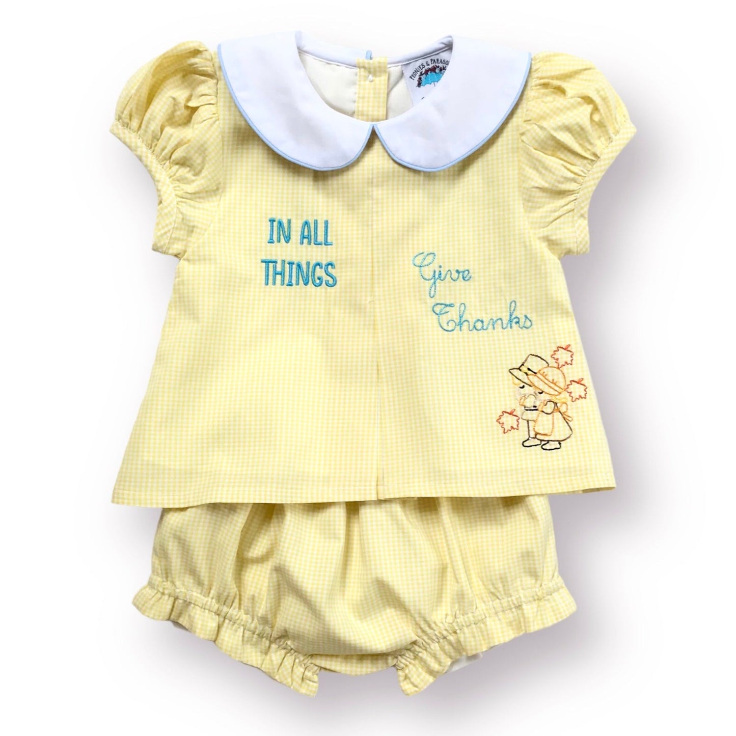 "In All Things, Give Thanks" Bloomer Set