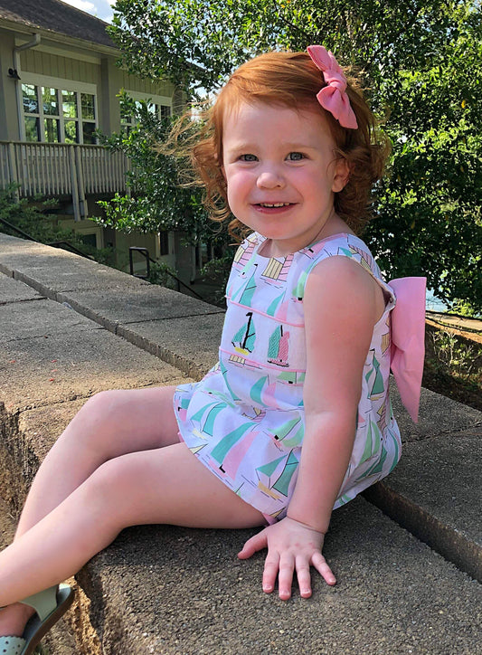 Kiawah Island Sailing Collection Bloomer Set