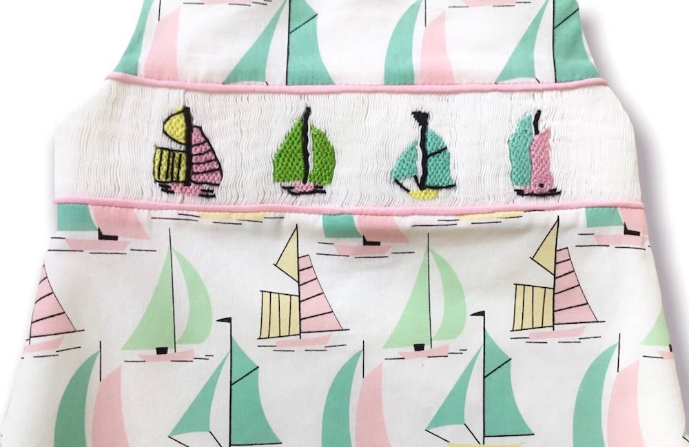 Kiawah Island Sailing Collection Bloomer Set
