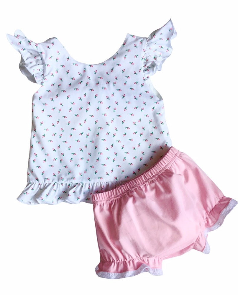 Classic Rosebuds Bloomer Set