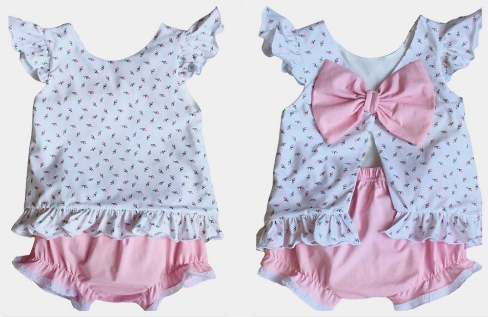 Classic Rosebuds Bloomer Set