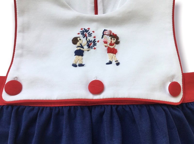 Lil' Firecracker Knit Boy Bubble