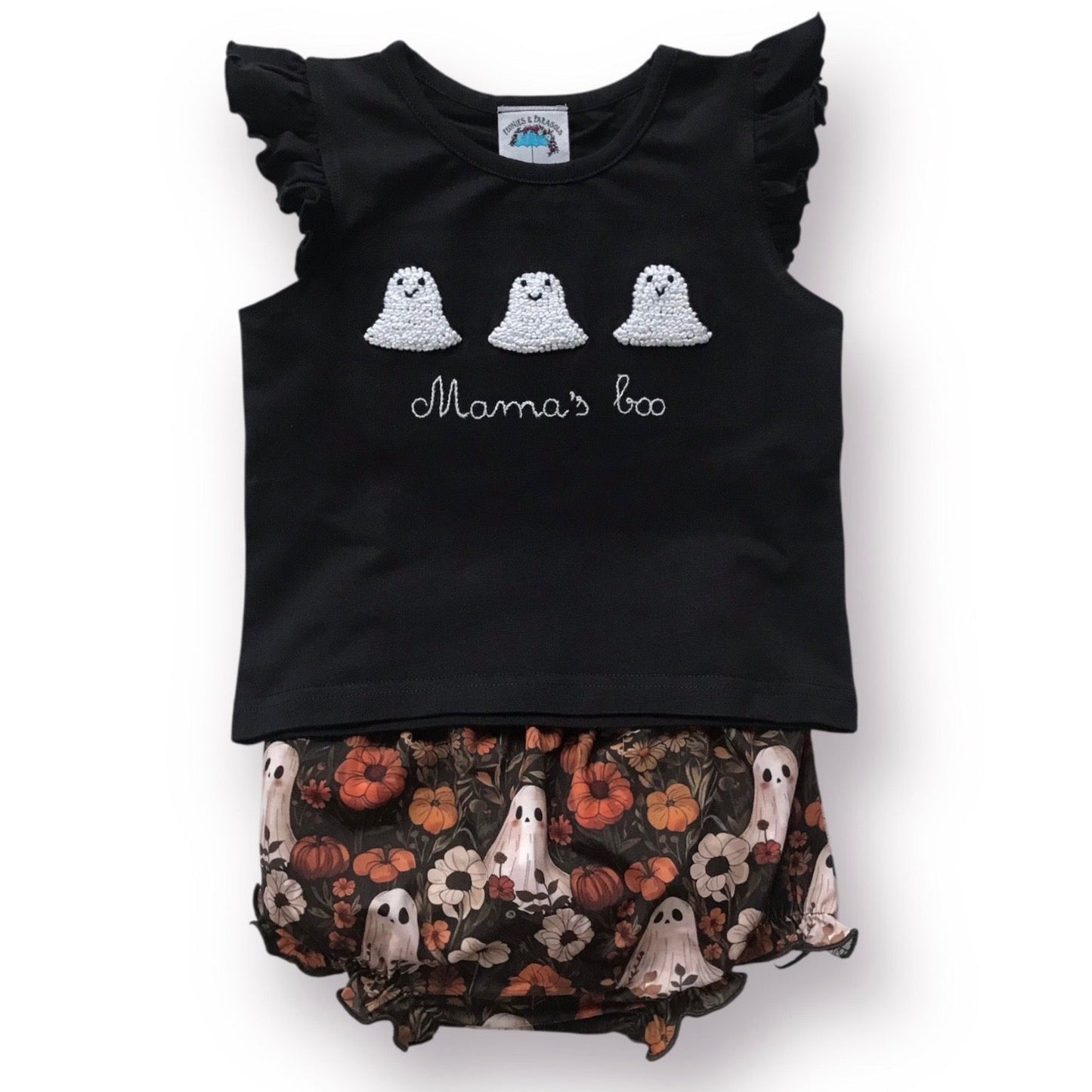 Mama’s Boo Halloween Bloomer Set