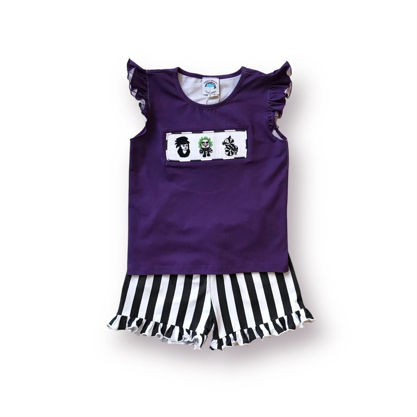 Betelgeuse Halloween Ruffle Shorts Set