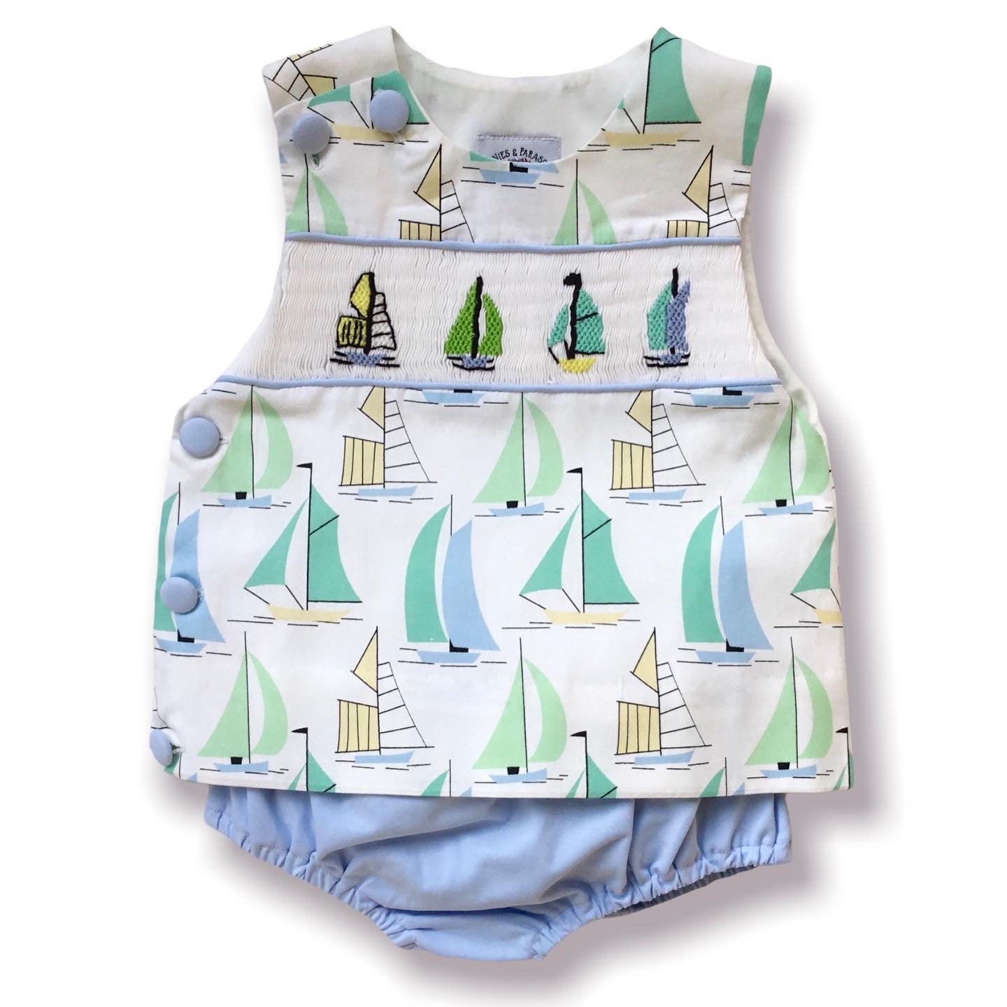 Kiawah Island Sailing Collection Diaper Set