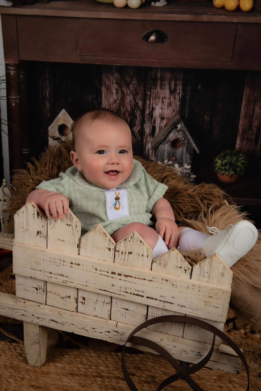 Peter Rabbit Sage Diaper Set