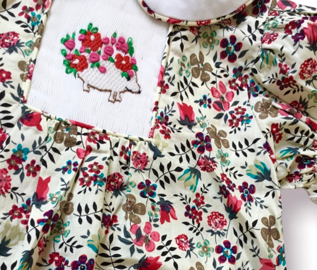 Floral Hedgehog Dress