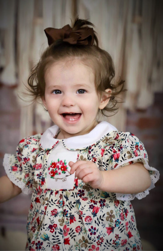 Floral Hedgehog Dress