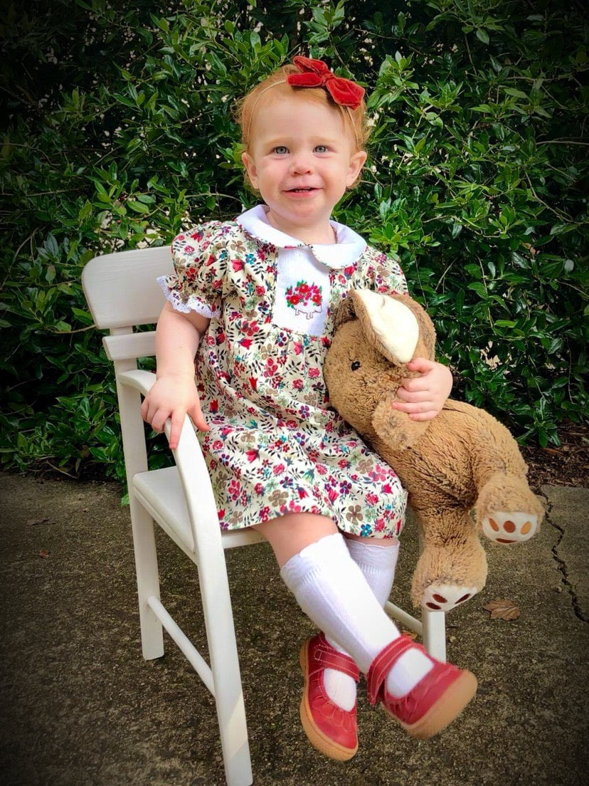 Floral Hedgehog Dress