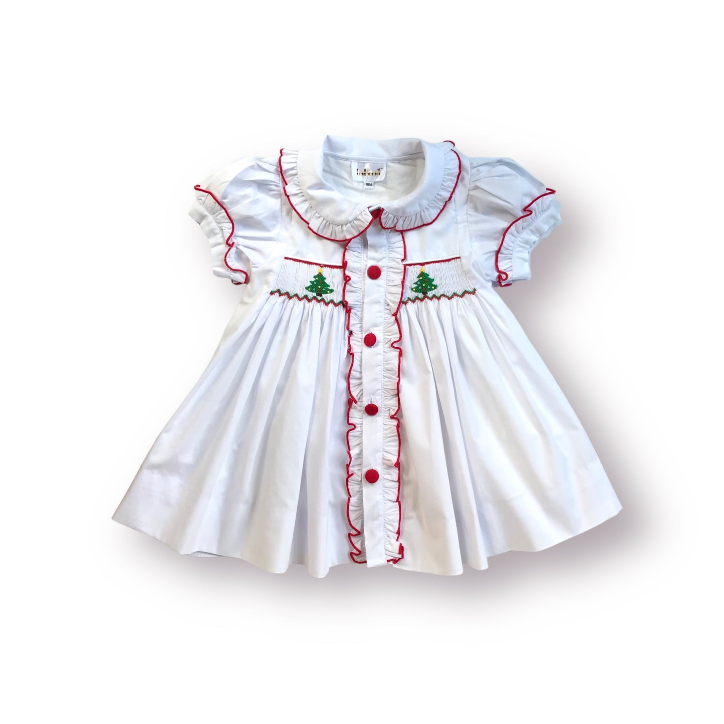 O Christmas Tree Snowy White Dress