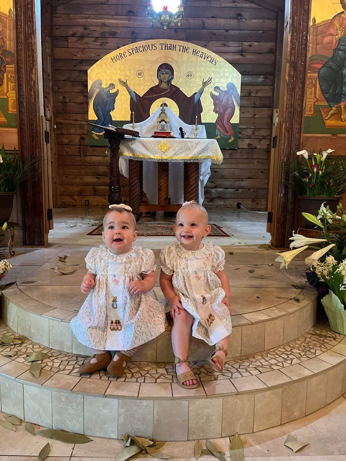 Peter Rabbit and Friends Floral Dress