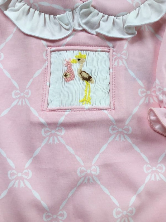 Special Delivery Girl Footie