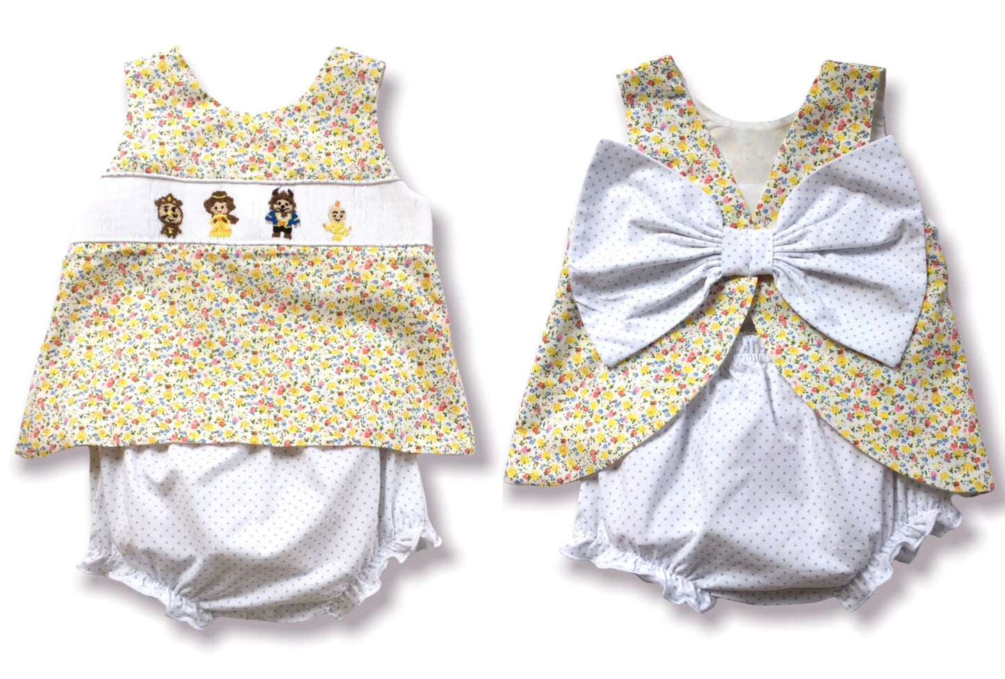 Enchanting Princess Floral Bloomer Set