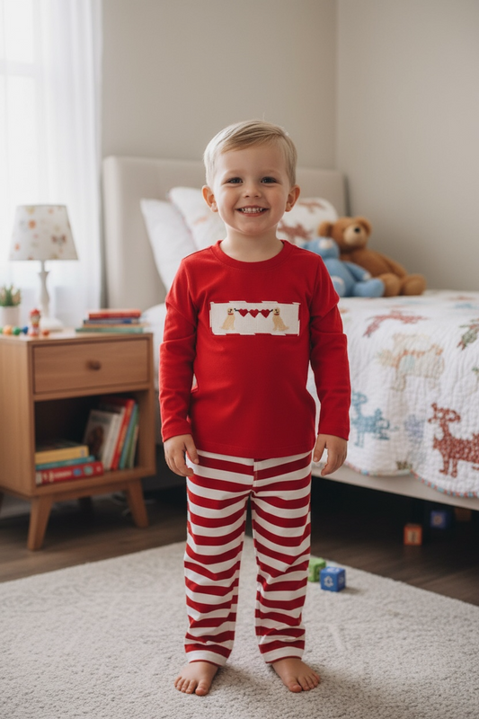 Puppy Love Boys Pants Set