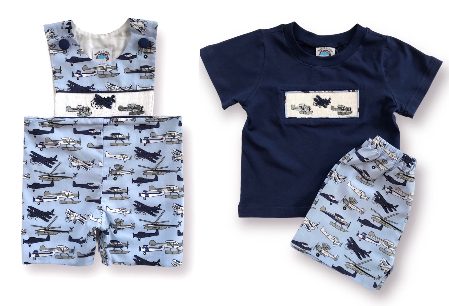 Let's Fly Away Shorts Set