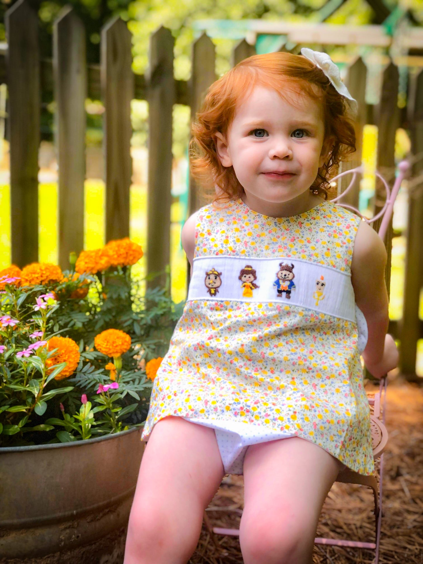 Enchanting Princess Floral Bloomer Set