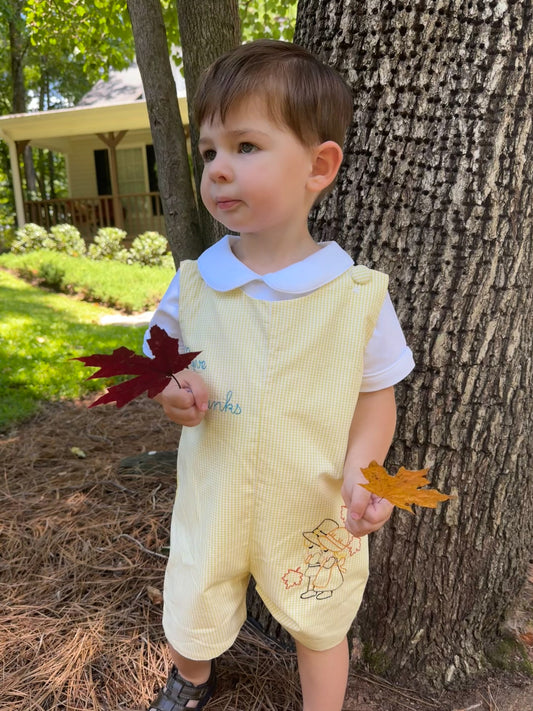 "In All Things, Give Thanks" Jon Jon and Bodysuit