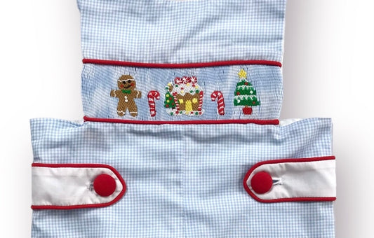 Smocked Gingerbread Longall