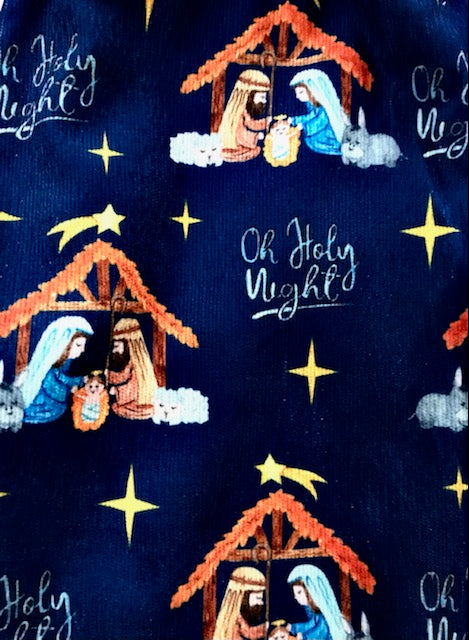 Nativity Midnight Corduroy Pants Set