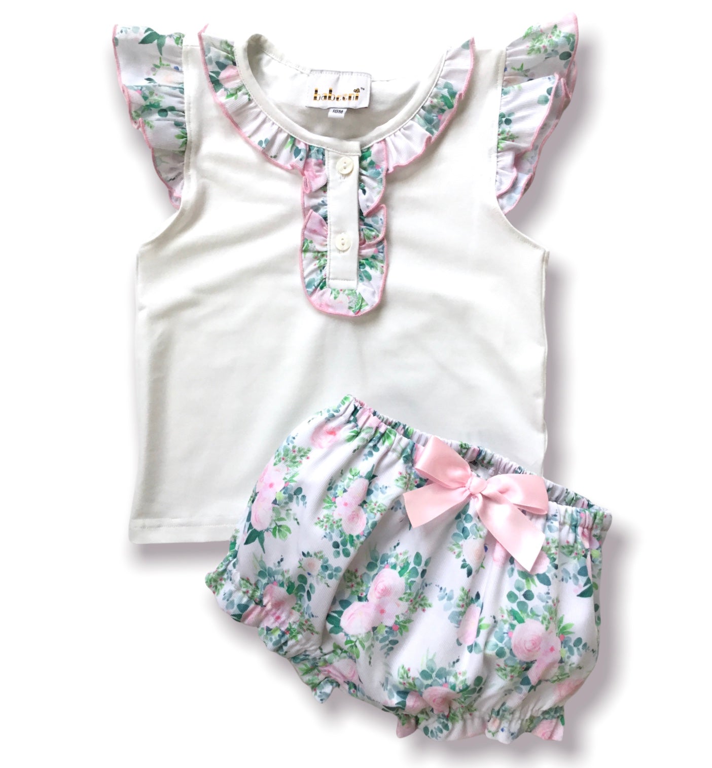 Lisianthus Ruffle Bloomer Set