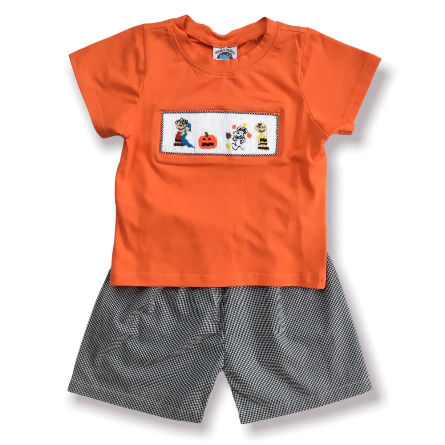 Tricks or Treats & the Great Pumpkin Shorts Set