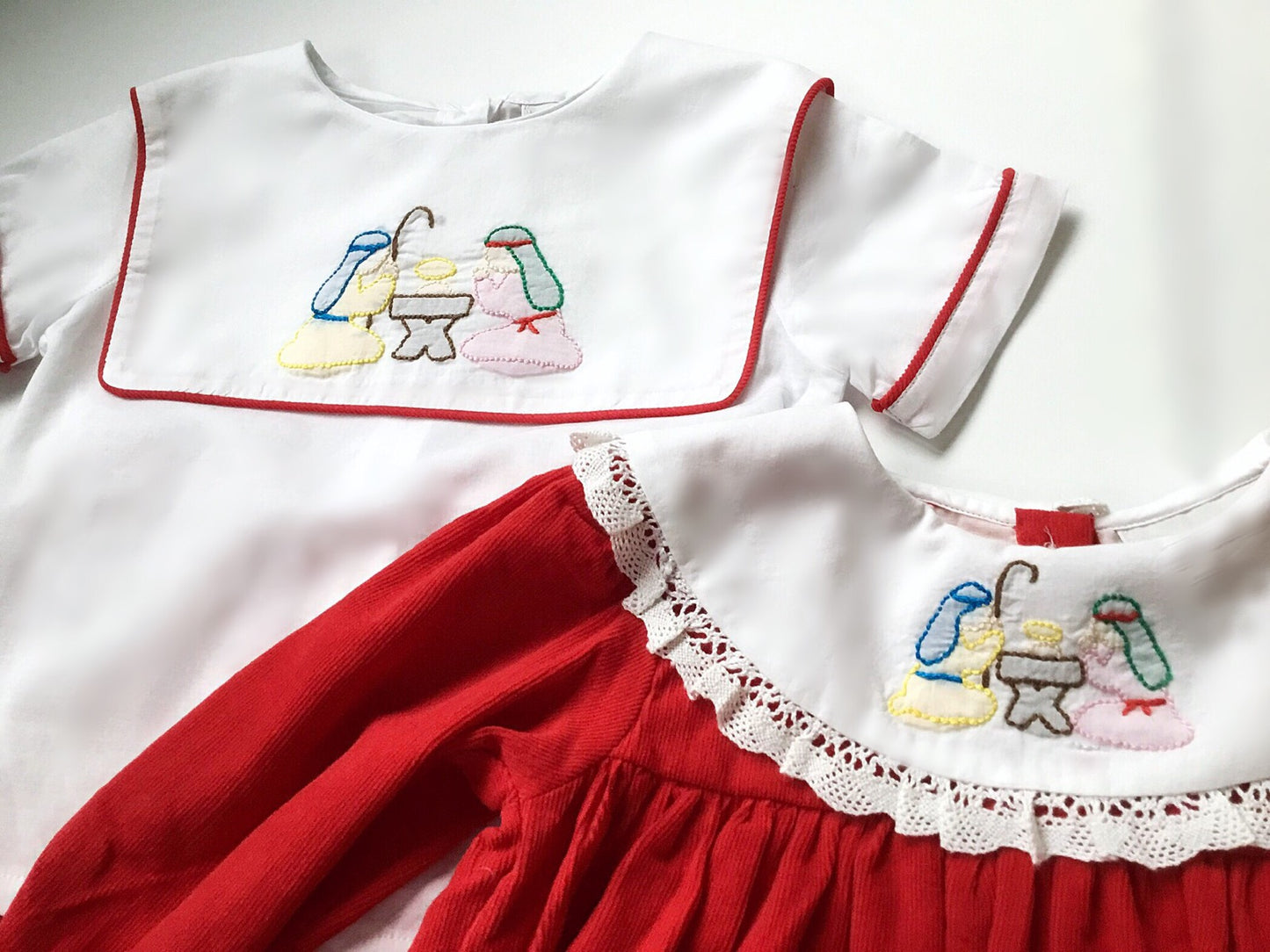 Oh Holy Night Corduroy Bloomer Set