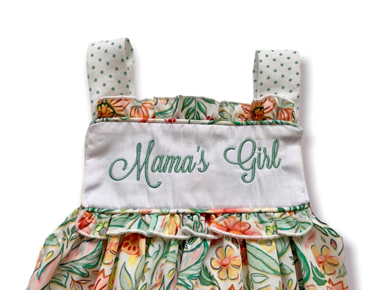 Mama's Girl Butterfly Garden Sundress