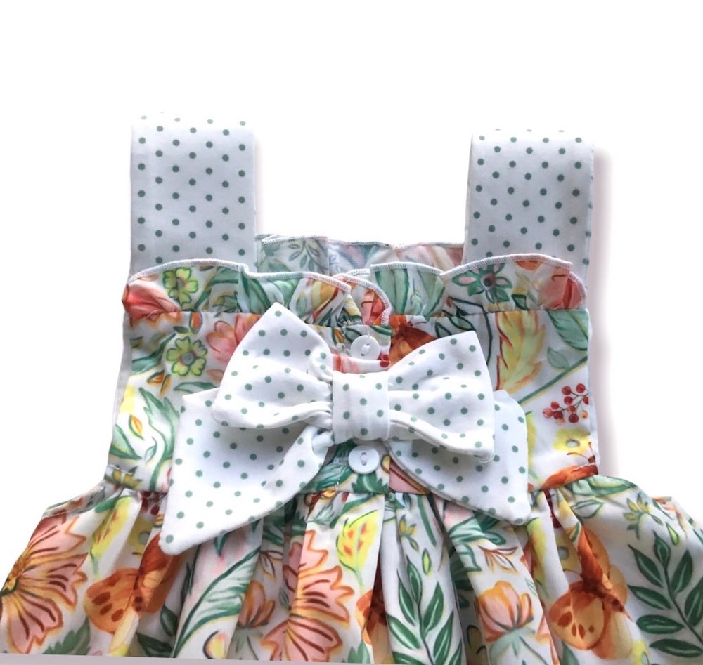 Mama's Girl Butterfly Garden Sundress