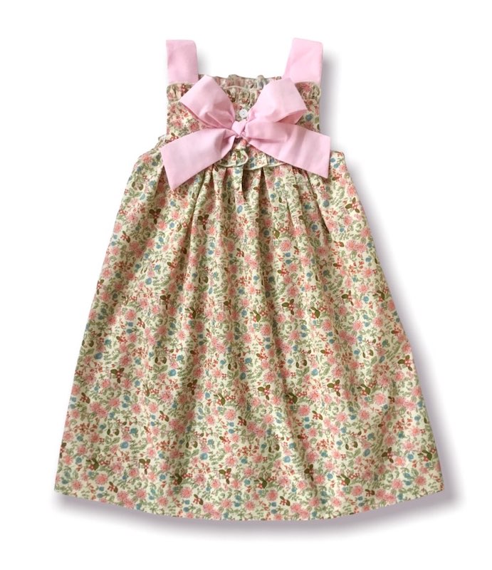 Stella's Spring Floral Smocked Sundress