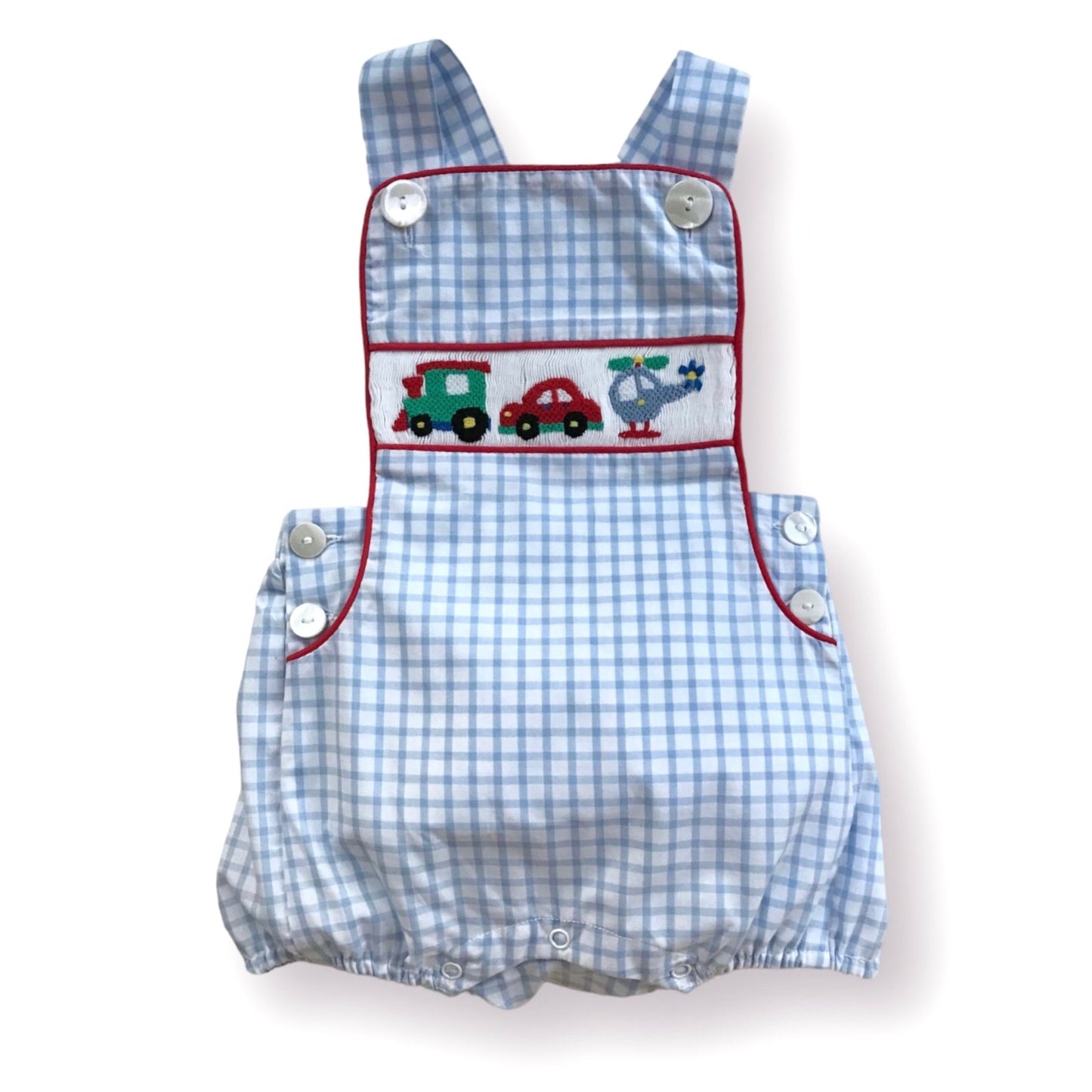Baby Boy Things That Go Sunsuit