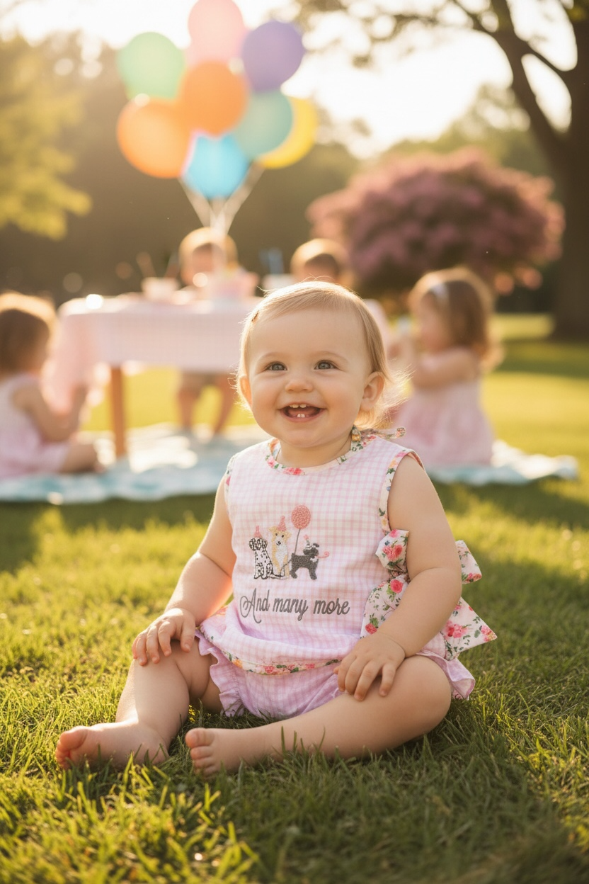 And Many More...Birthday Girl Bloomer Set