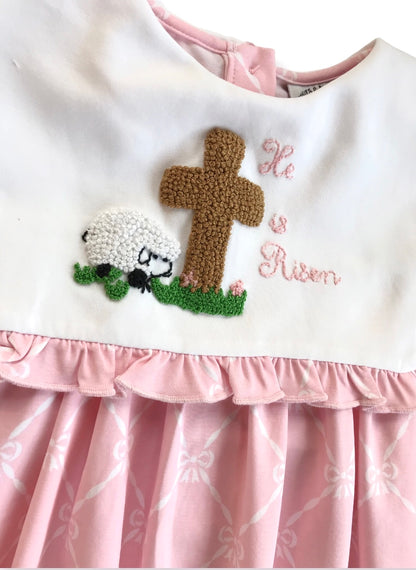 He is Risen Girl Bubble