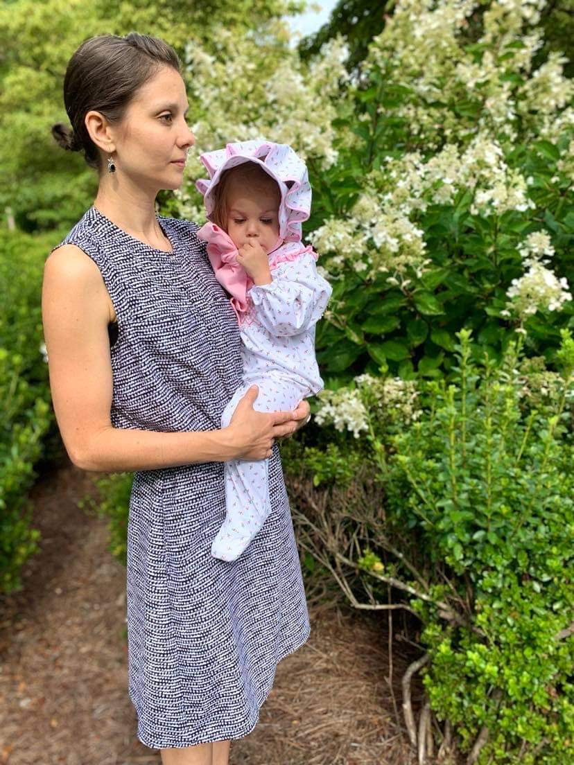 Classic Rosebuds Smocked Footie