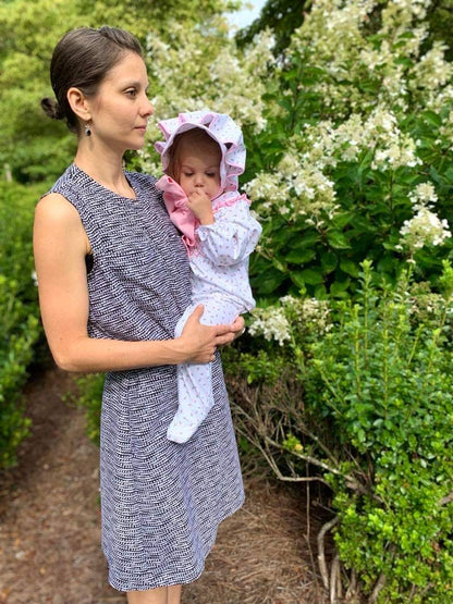 Classic Rosebuds Smocked Footie
