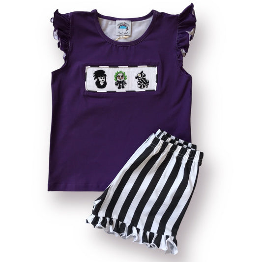 Betelgeuse Halloween Ruffle Shorts Set