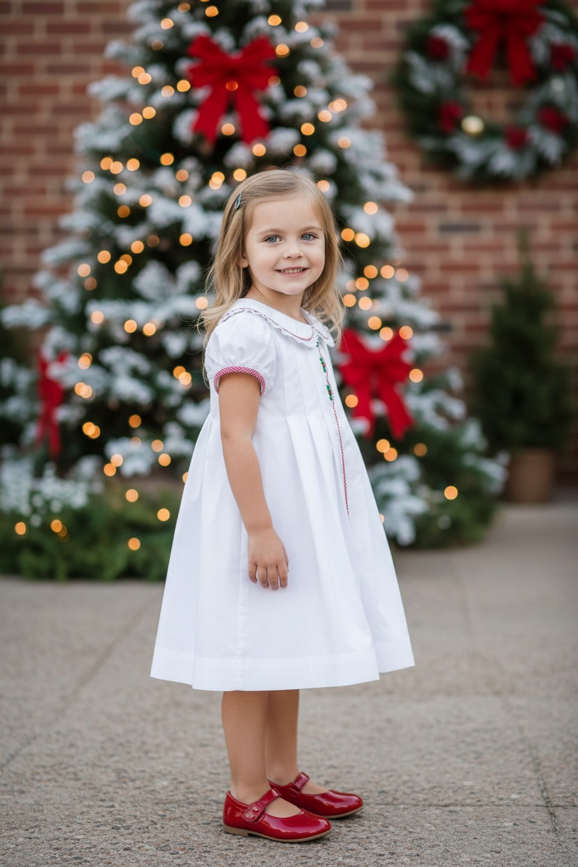 Christmas Holly Heirloom Dress