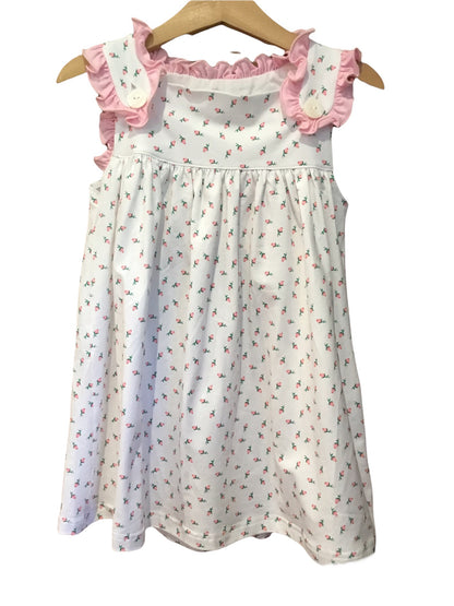 Classic Rosebuds Ruffle Sundress