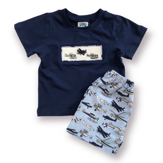 Let's Fly Away Shorts Set