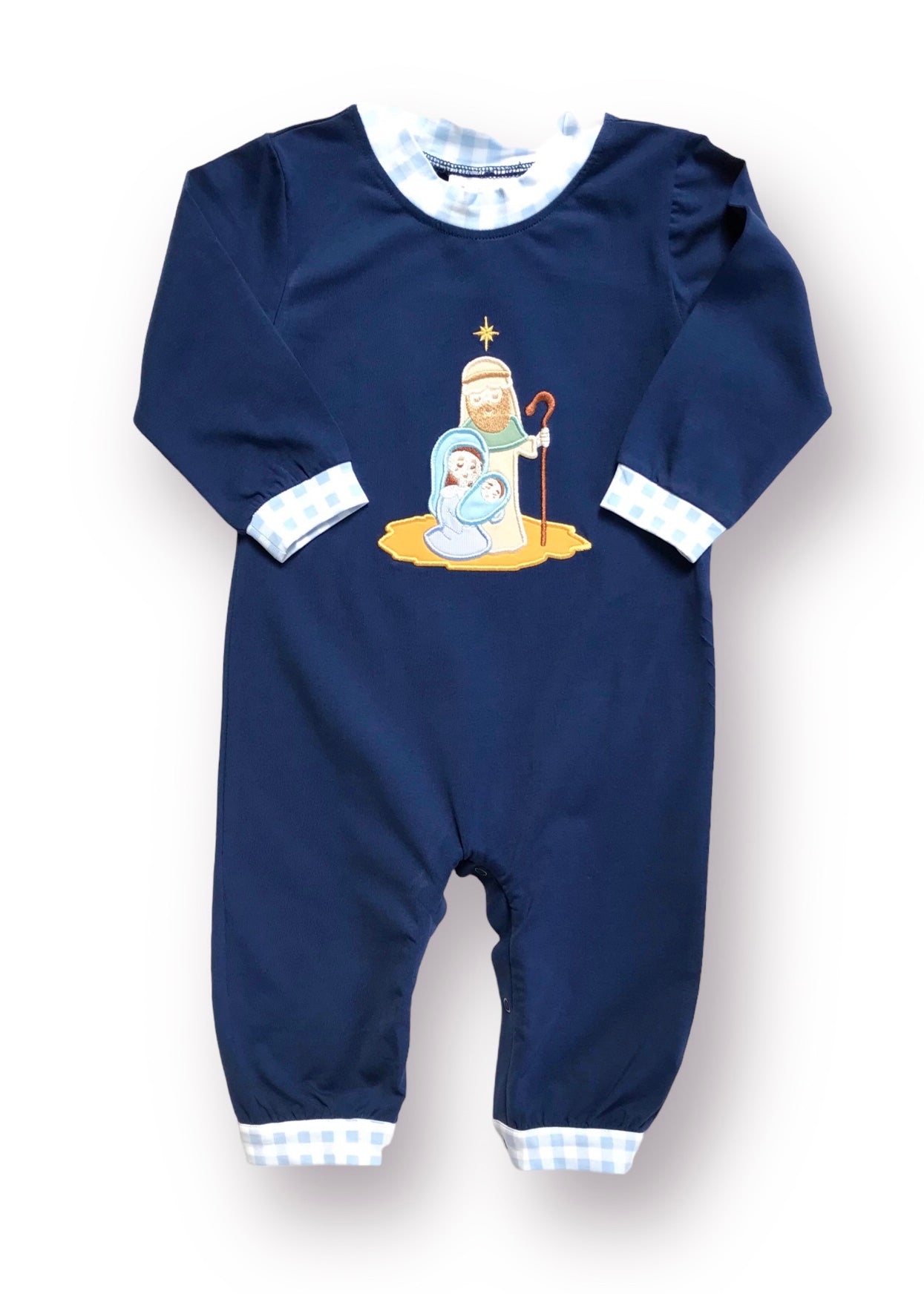 Silent Night Knit Romper