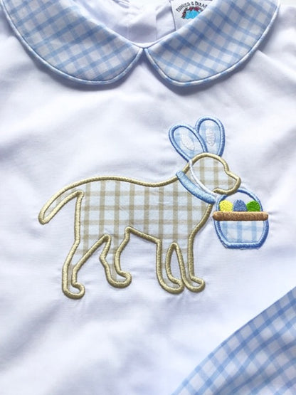 Easter Puppy Shorts Set