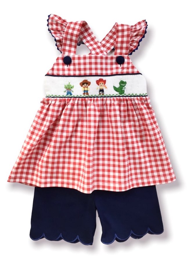 Toy Pals Scalloped Shorts Set